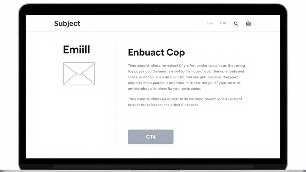 The Minimalist Email Layout That Increases Focus (Not Boredom) 4 simple clear focused design