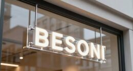 choosing window signage hardware