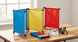 efficient portable booth assembly