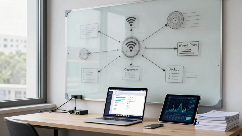 integrated wi fi and backup