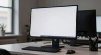 monitor brightness reduces eye strain