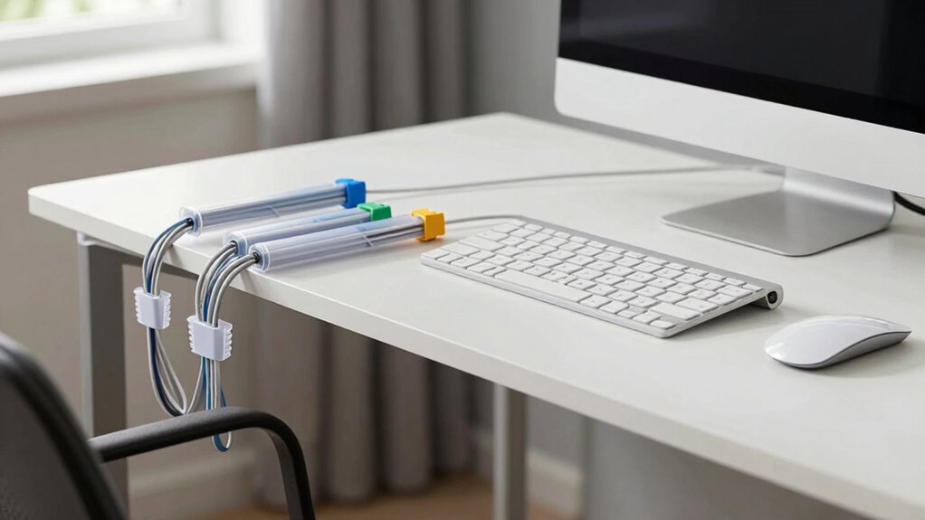 organized cables safer workspace