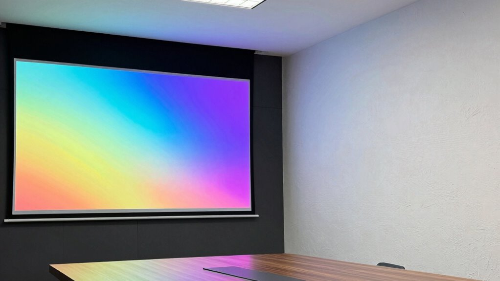 Projector Screen vs Blank Wall: The Smarter Way to Choose Visual Hardware for Real Spaces 3 portable screens enhance ambient light