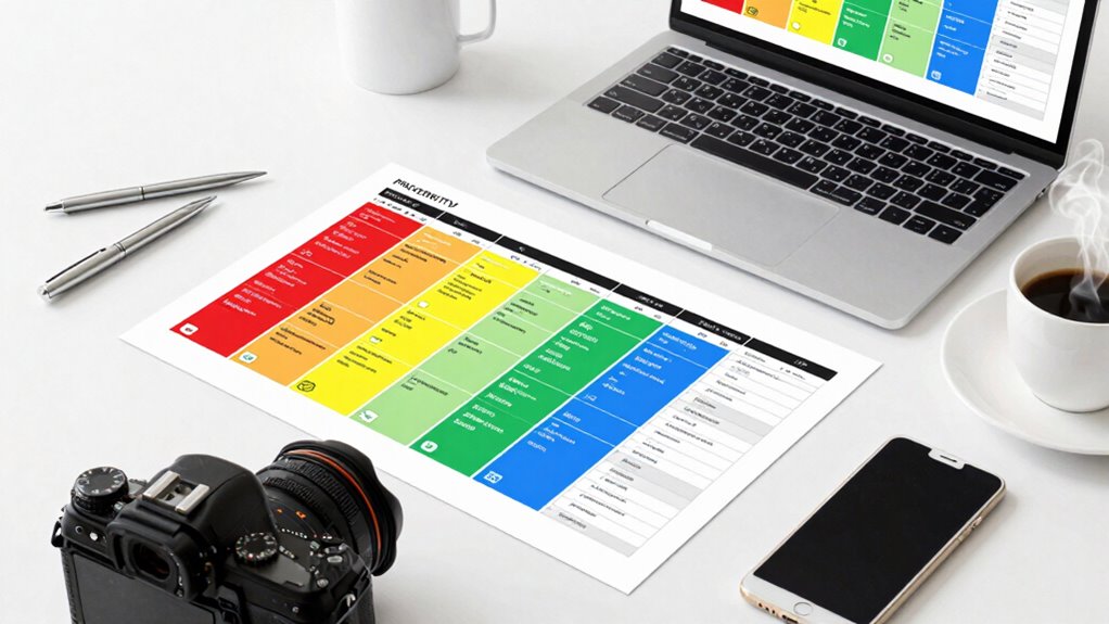 prioritize categorize visualize declutter