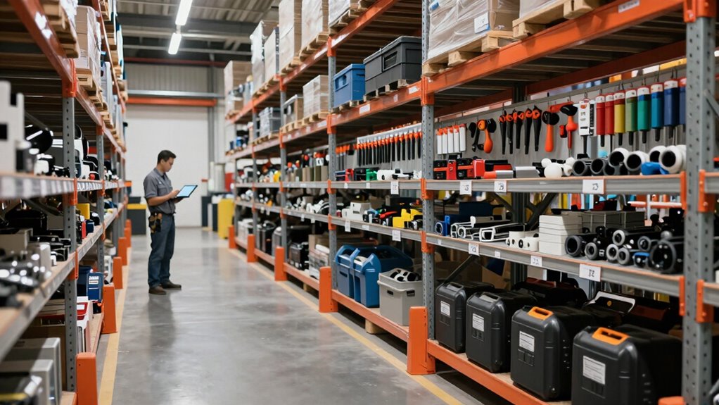 proactive spare equipment management