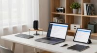 standardized home office setup