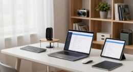 standardized home office setup