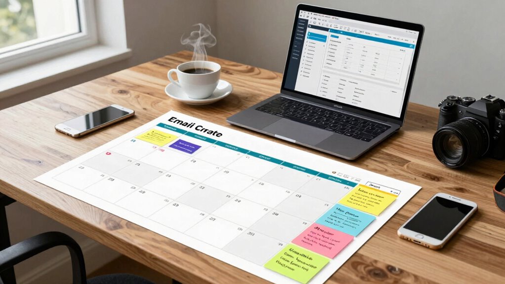 strategic organized email planning