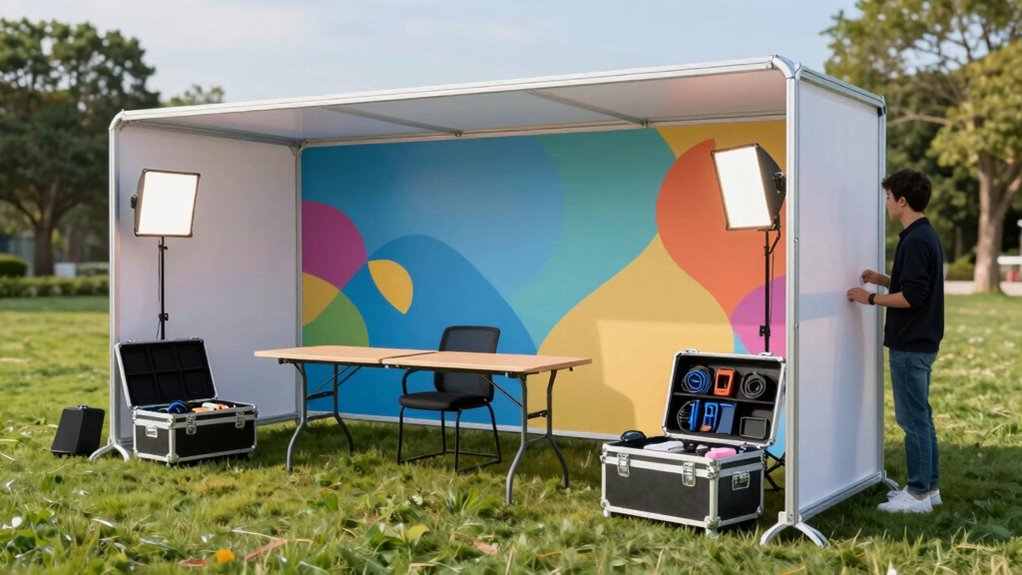 Portable Booth Setup Workflow: The Smarter Way to Build an Event Kit That Travels Well 2 streamlined portable booth setup