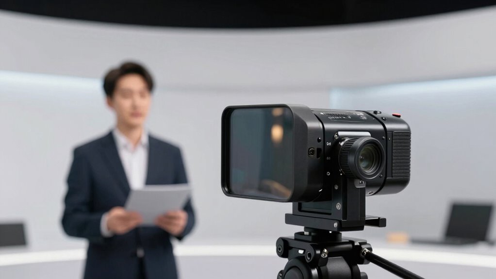 teleprompter size readability