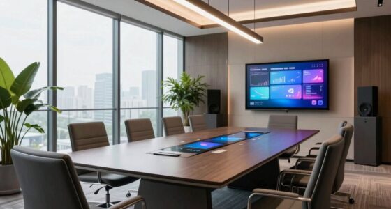 upgraded hybrid meeting space