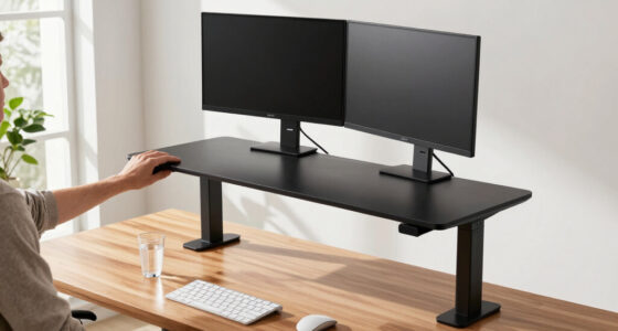 7 Best Premium Electric Standing Desk For Dual-Monitor Setups In 2026
