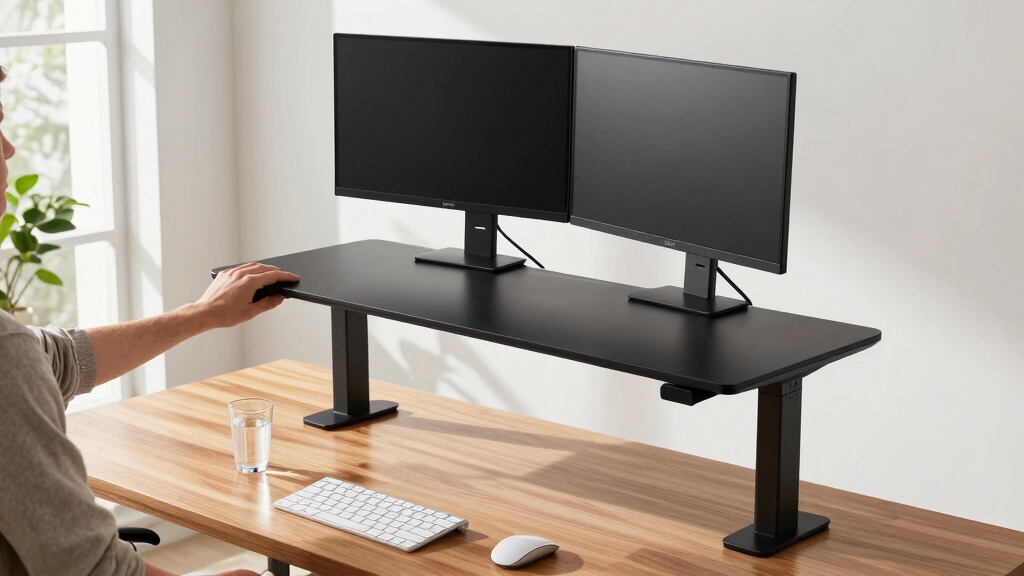 7 Best Premium Electric Standing Desk For Dual-Monitor Setups In 2026