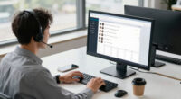 Customer service + BPO. The operational-scale displacement.