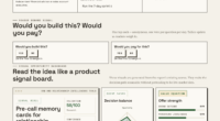 Pre-Call Memory Cards For Salespeople Who Prioritize Relationships