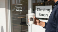 Twenty Below Coffee Co. announces it is closing