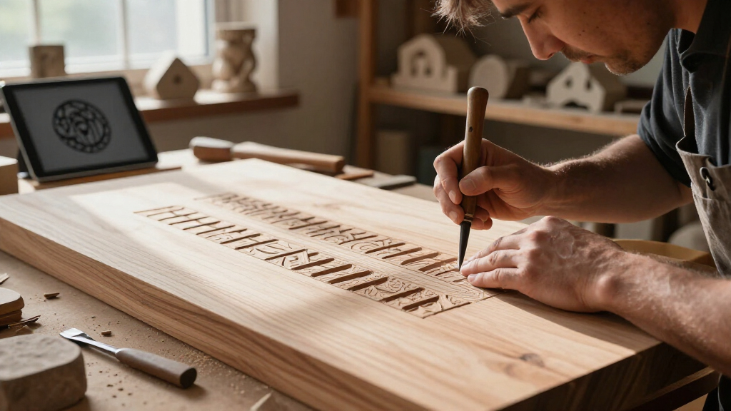 Understanding AI's Influence On 'The Runestone Field' SVG Carving Project