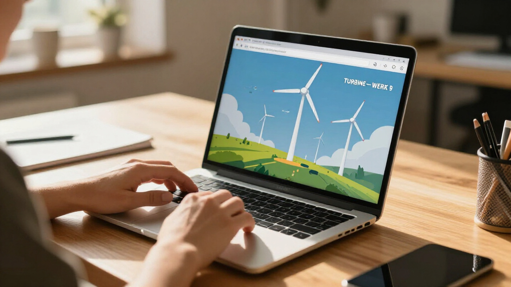 The Scroll-Driven SVG Rotor: Exploring “TURBINE — WERK 9”